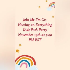 🌈 🦋✨ Join Me! I’m Co-Hosting Everything Kids Posh Party!!! ✨🦋🌈